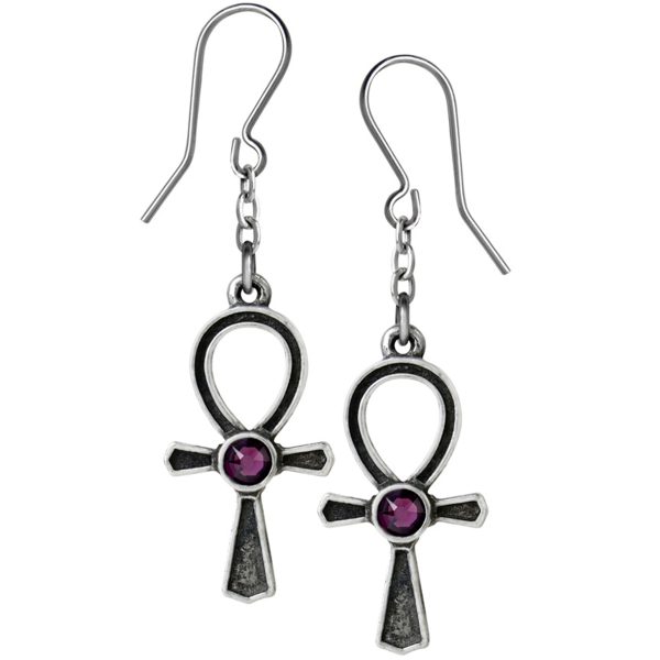 Top ventes ALCHEMY GOTHIC Boucles D’Oreilles ‘Ankh Of Osiris’ 1