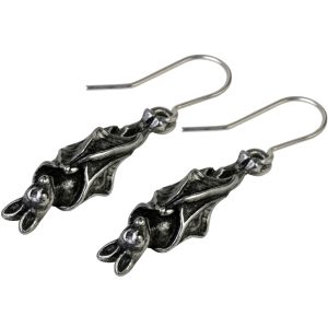 boutique en ligne france ALCHEMY GOTHIC Boucles D’Oreilles ‘Awaiting The Eventide’ 6