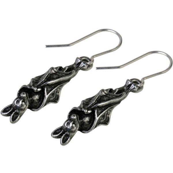 boutique en ligne france ALCHEMY GOTHIC Boucles D’Oreilles ‘Awaiting The Eventide’ 3