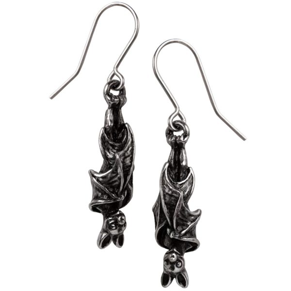 boutique en ligne france ALCHEMY GOTHIC Boucles D’Oreilles ‘Awaiting The Eventide’ 1