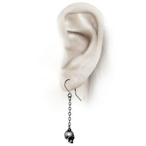 ALCHEMY GOTHIC Boucles D’Oreilles ‘DeadSkull’ soldes de Noël 7