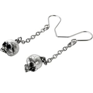 ALCHEMY GOTHIC Boucles D’Oreilles ‘DeadSkull’ soldes de Noël 9