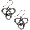 ALCHEMY GOTHIC Boucles D’Oreilles ‘Eve’s Triquetra’ Satisfait ou Remboursé 13