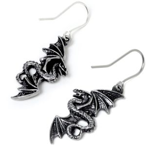 marque pas cher en ligne ALCHEMY GOTHIC Boucles D’Oreilles ‘Flight Of Airus’ 6