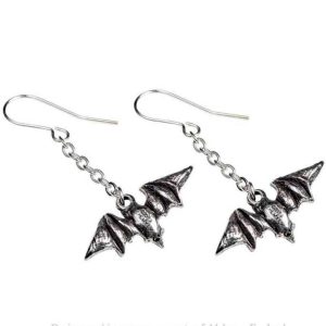 grossiste en ligne ALCHEMY GOTHIC Boucles D’Oreilles ‘Kiss The Night’ 7