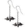 grossiste en ligne ALCHEMY GOTHIC Boucles D’Oreilles ‘Kiss The Night’ 10