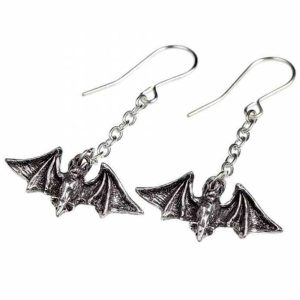 grossiste en ligne ALCHEMY GOTHIC Boucles D’Oreilles ‘Kiss The Night’ 9