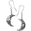 ALCHEMY GOTHIC Boucles D’Oreilles ‘M’era Luna Crescens – Tragicom… grand choix 8