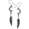 ALCHEMY GOTHIC Boucles D’Oreilles ‘Pagan Dream Catcher’ Paiement sécurisé 7