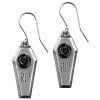 à prix d'occasion ALCHEMY GOTHIC Boucles D’Oreilles ‘RIP Rose’ 8