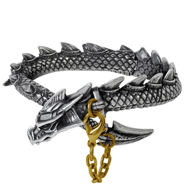 ALCHEMY GOTHIC Bracelet ‘Dragon’s Lure’ boutique en ligne 1