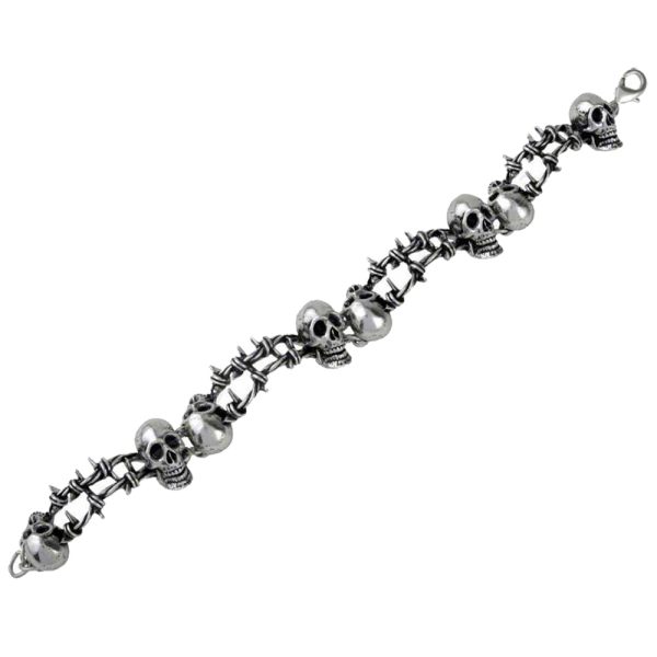 ALCHEMY GOTHIC Bracelet ‘No Man’s Land’ magasins pas chers 3