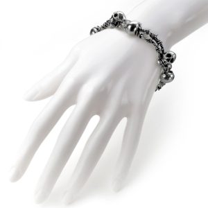 ALCHEMY GOTHIC Bracelet ‘No Man’s Land’ magasins pas chers 9