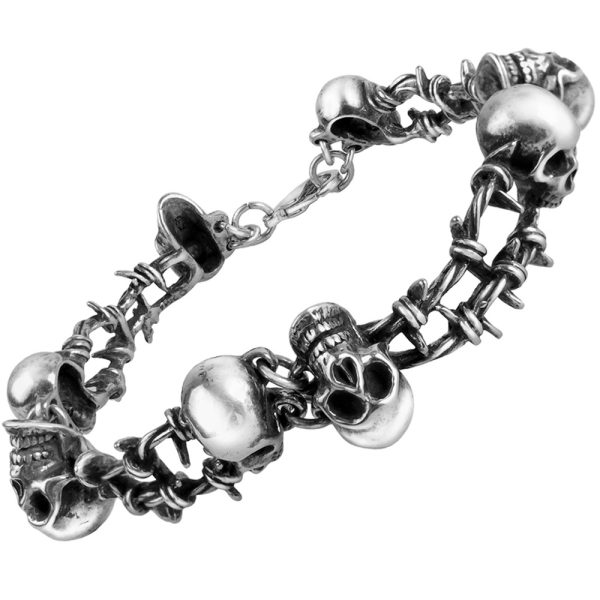 ALCHEMY GOTHIC Bracelet ‘No Man’s Land’ magasins pas chers 1