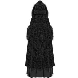 PUNK RAVE Cape ‘Amuria’ Noire boutique en ligne 21