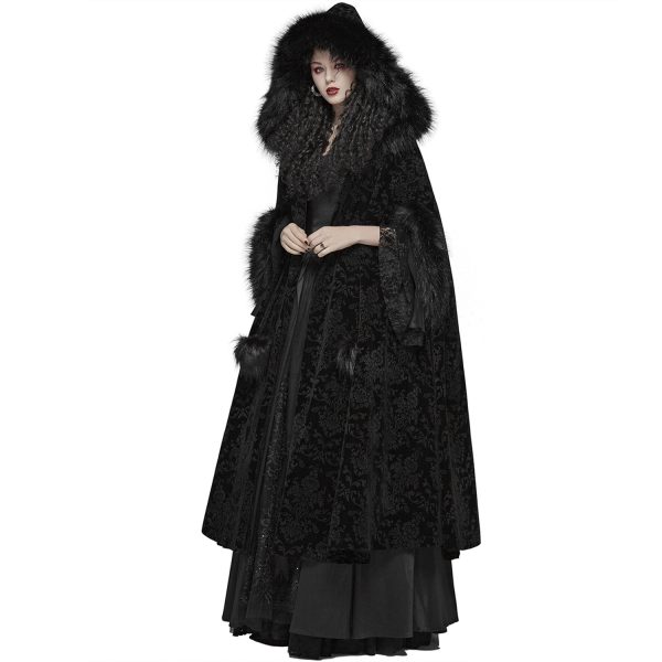 PUNK RAVE Cape ‘Amuria’ Noire boutique en ligne 6