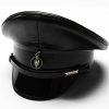 mode PUNK RAVE Casquette Gothique ‘Militia’ Noire 29