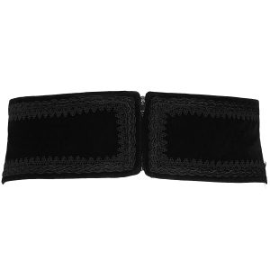 PUNK RAVE Ceinture Pour Hommes ‘Hamlet’ Noire meilleure qualité 26