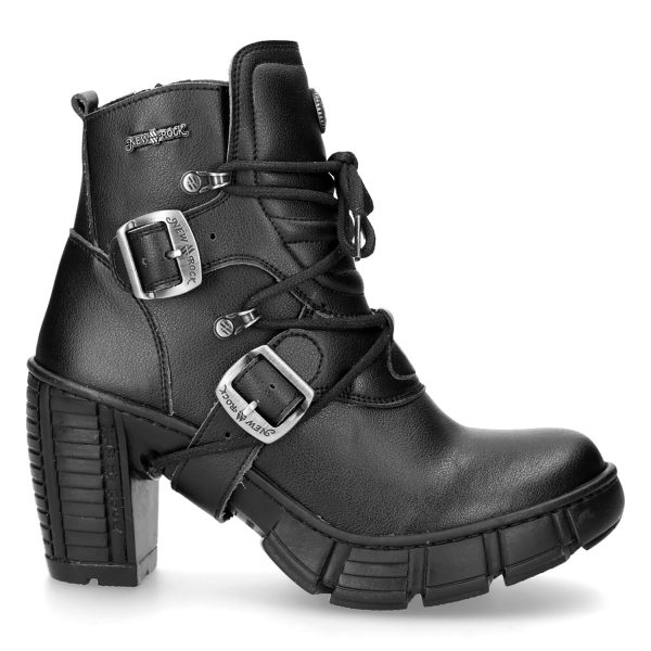 Chaussures New Rock Trail En Cuir Vegan Noir en ligne officielle 1