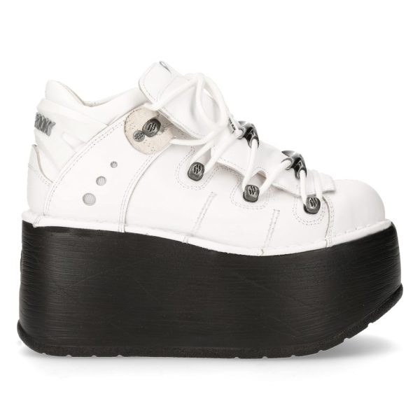 Chaussures Plateformes New Rock Marte Blanches soldes officiel 1