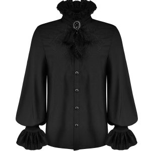 DEVIL FASHION Chemise ‘McArthy’ Noire Boutique officielle 31