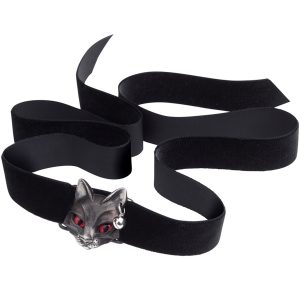 ALCHEMY GOTHIC Choker ‘Bastet Goddess’ site soldes 8