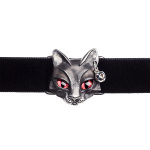 ALCHEMY GOTHIC Choker ‘Bastet Goddess’ site soldes 12