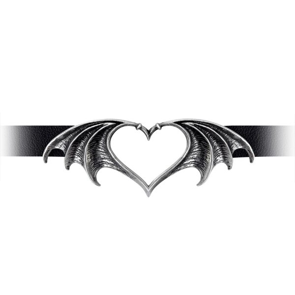 luxe soldes ALCHEMY GOTHIC Choker ‘Nocte Amor’ 1