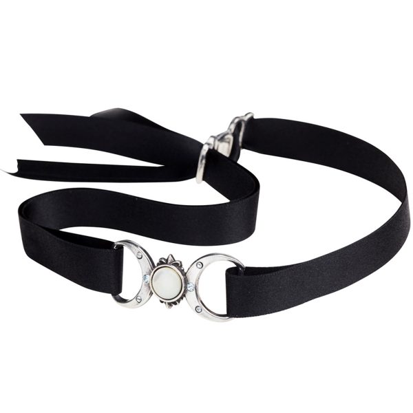 ALCHEMY GOTHIC Choker ‘Triple Goddess’ Livraison gratuite 3