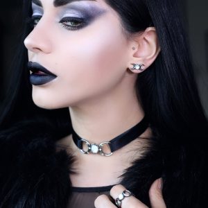 ALCHEMY GOTHIC Choker ‘Triple Goddess’ Livraison gratuite 9