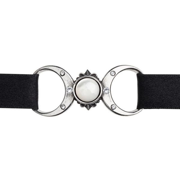 ALCHEMY GOTHIC Choker ‘Triple Goddess’ Livraison gratuite 1