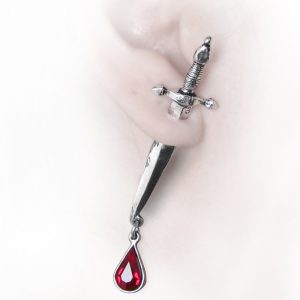 boutique pas cher ALCHEMY GOTHIC Clou D’Oreille ‘Cesare’s Veto’ 7