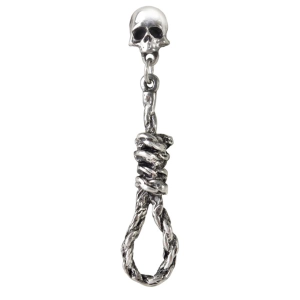 Alchemy Metal-Wear Clou D’Oreille ‘Hangmans Noose’ Satisfait ou Remboursé 1