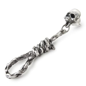 Alchemy Metal-Wear Clou D’Oreille ‘Hangmans Noose’ Satisfait ou Remboursé 6