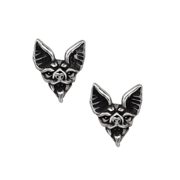 ALCHEMY GOTHIC Clous D’Oreilles ‘Cauchemar’ soldes en ligne 1