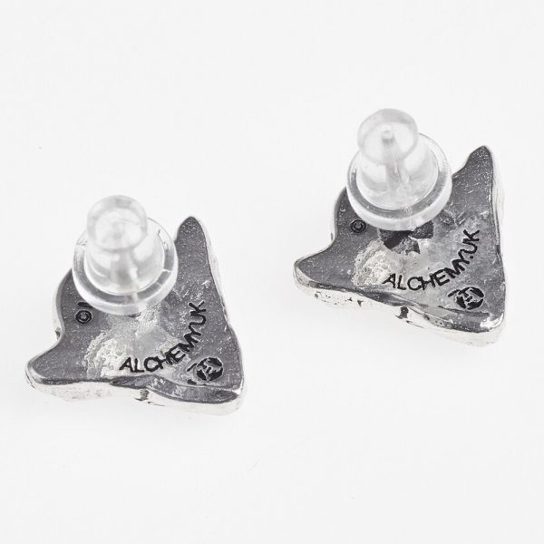 ALCHEMY GOTHIC Clous D’Oreilles ‘M’era Luna Evil Clown’ mode pas cher 4