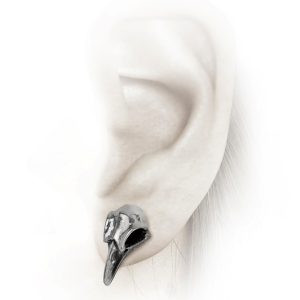 grossiste en ligne ALCHEMY GOTHIC Clous D’Oreilles ‘Rabeschadel’ 8