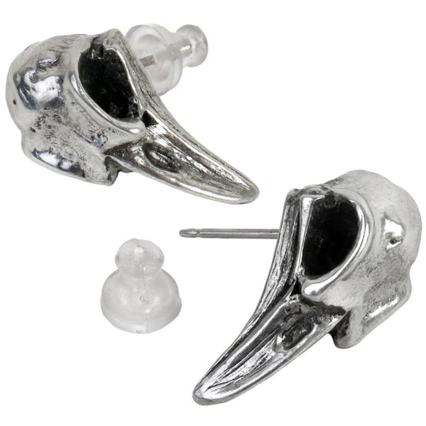 grossiste en ligne ALCHEMY GOTHIC Clous D’Oreilles ‘Rabeschadel’ 4