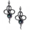 ALCHEMY GOTHIC Clous D’Oreilles ‘Tercia Serpent’ à prix imbattables 16