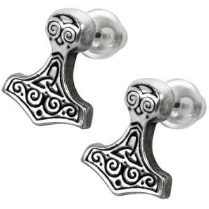 magasin solde Alchemy Metal-Wear Clous D’Oreilles ‘Thor Hammer’ 9