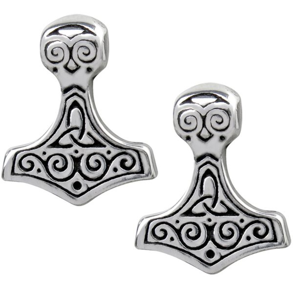 magasin solde Alchemy Metal-Wear Clous D’Oreilles ‘Thor Hammer’ 1