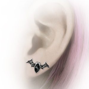 ALCHEMY GOTHIC Clous D’Oreilles ‘Viennese Nights’ Retour Gratuit 7