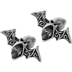 ALCHEMY GOTHIC Clous D’Oreilles ‘Viennese Nights’ Retour Gratuit 9