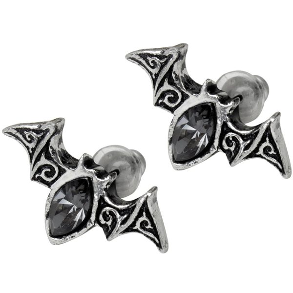 ALCHEMY GOTHIC Clous D’Oreilles ‘Viennese Nights’ Retour Gratuit 4