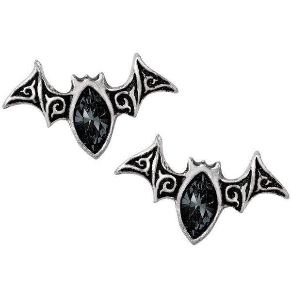 ALCHEMY GOTHIC Clous D’Oreilles ‘Viennese Nights’ Retour Gratuit 1