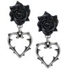 ALCHEMY GOTHIC Clous D’Oreilles ‘Wounded Love’ haute qualité 5