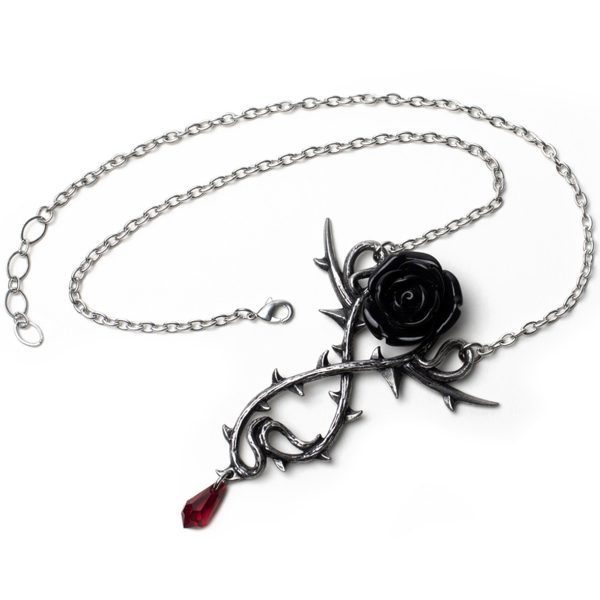 site en ligne ALCHEMY GOTHIC Collier ‘Carpathian Rose’ 3