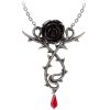 site en ligne ALCHEMY GOTHIC Collier ‘Carpathian Rose’ 13