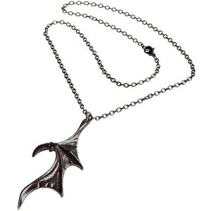 ALCHEMY GOTHIC Collier Couple/Amitié ‘Darkling Heart’ Livraison rapide 18