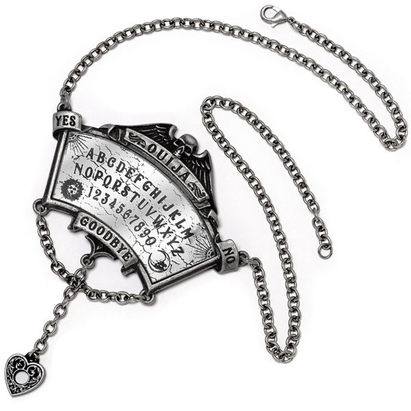 ALCHEMY GOTHIC Collier ‘Crowley’s Spirit Board’ prix pas cher 3